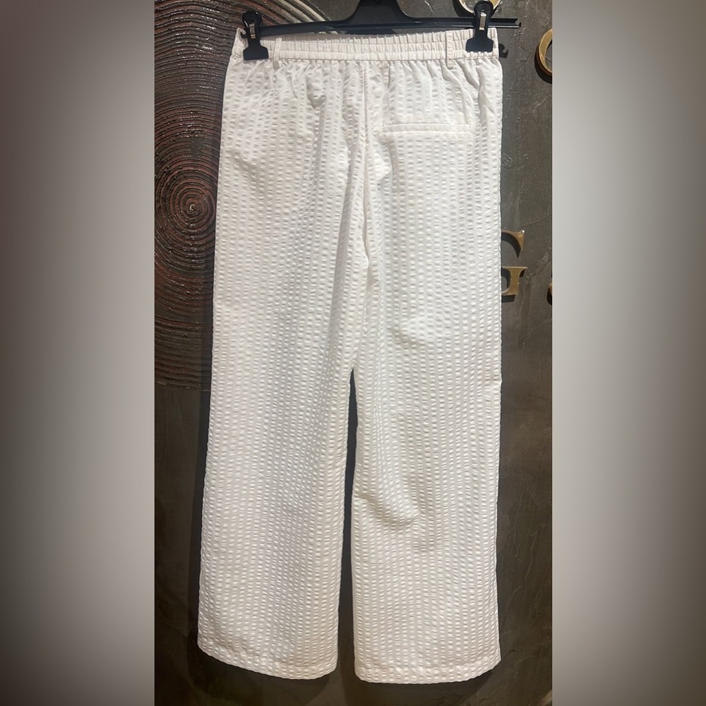 NWT Baum Und Pferdgarten Elegant White Women's pants size 38 - Picture 8 of 10